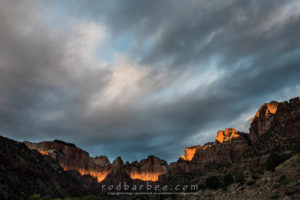 Towers of the Virgin, Zion National Park.