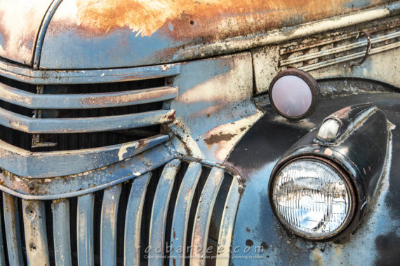 Truck detail at Dave's Old Truck Rescue in Sprague, WA. Found during Rod Barbee Palouse photo workshop.